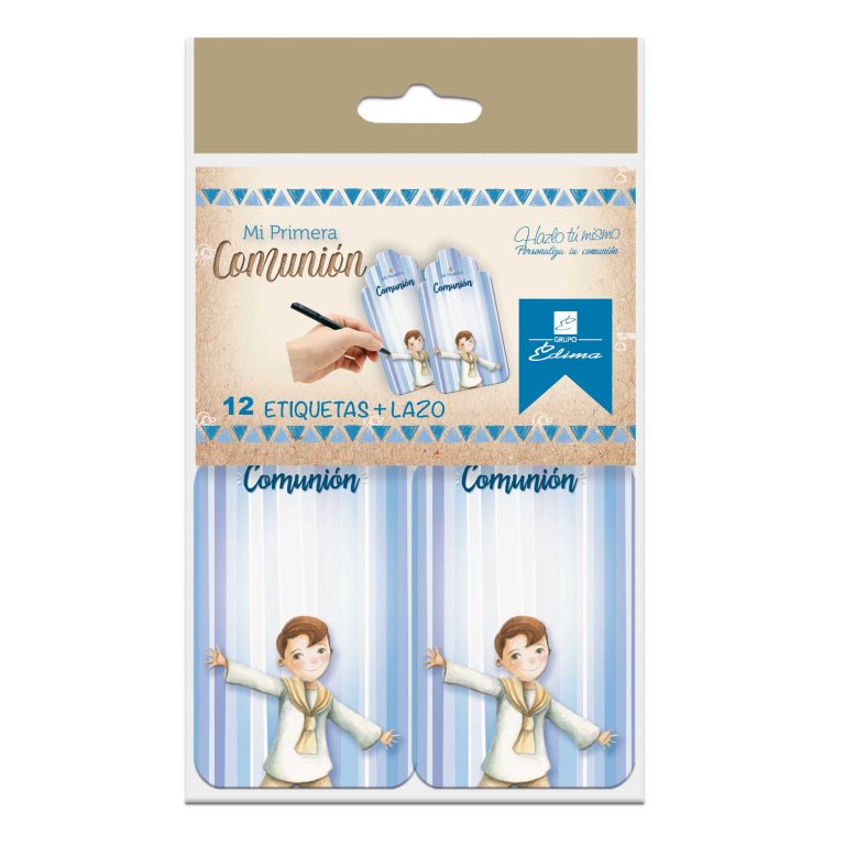 Pack Bolsa 12 Etiquetas + LAZO 410211