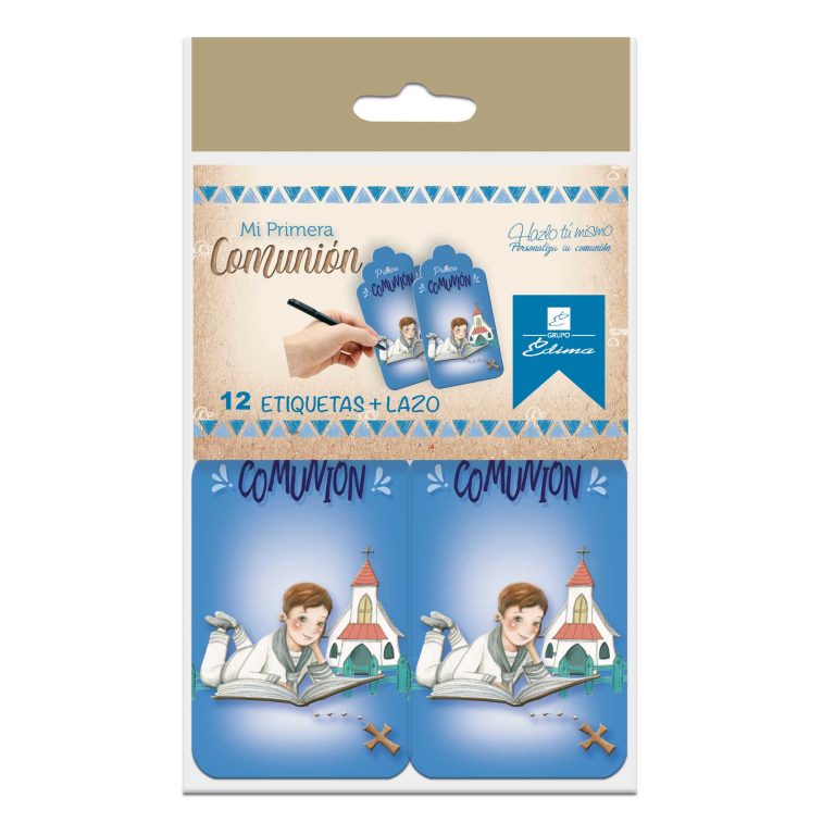 Pack Bolsa 12 Etiquetas + LAZO 410213