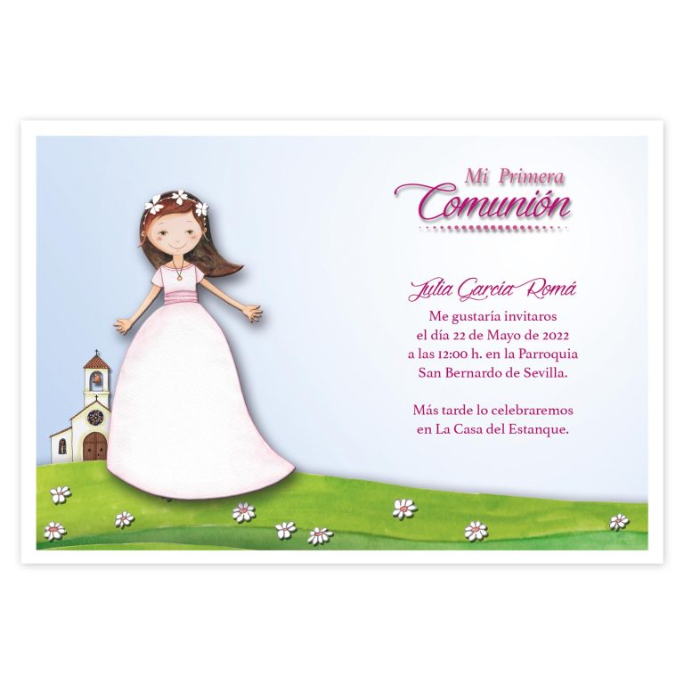 Pack Bolsa 20 Invitaciones + Sobre Azul 413216