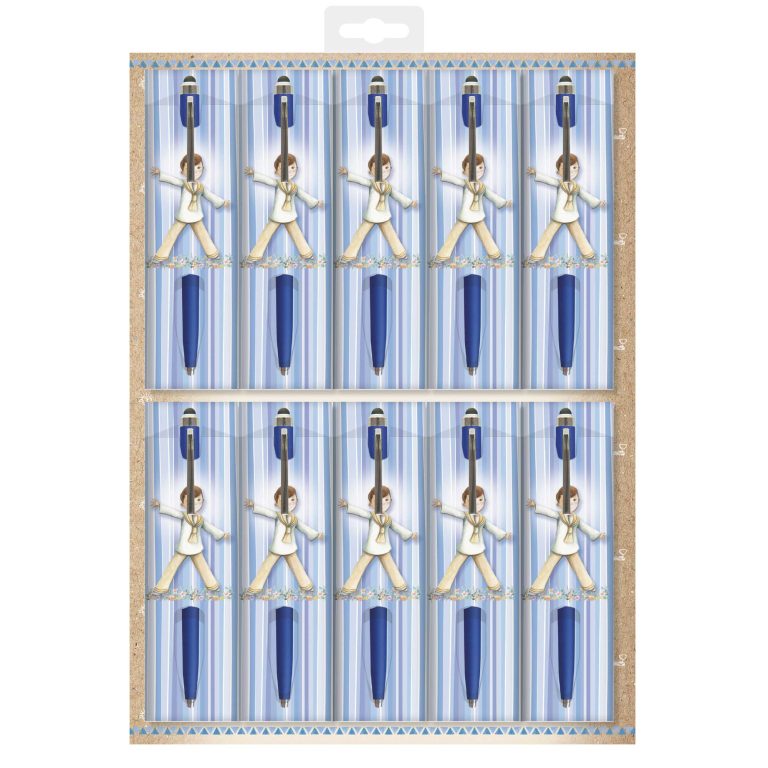 Pack 10 Bolígrafos + Funda 460211-B