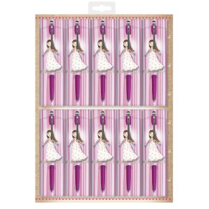 Pack 10 Bolígrafos + Funda 460212-B