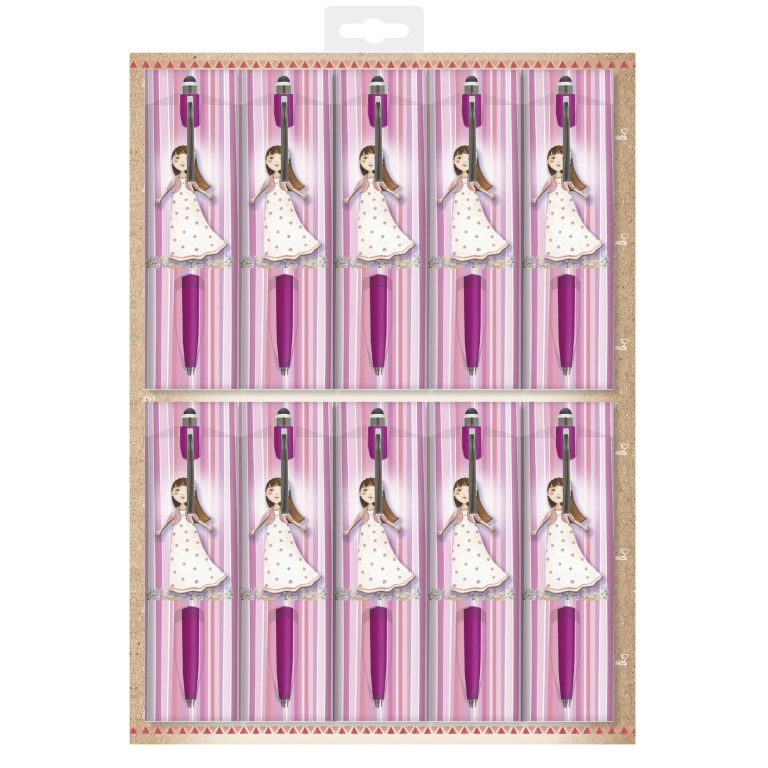 Pack 10 Bolígrafos + Funda 460212-B