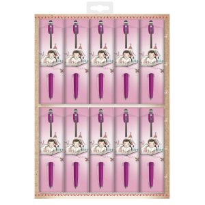 Pack 10 Bolígrafos + Funda 460214-B