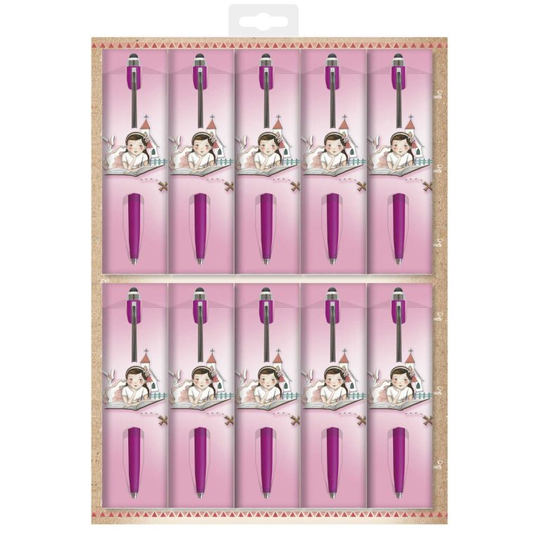 Pack 10 Bolígrafos + Funda 460214-B