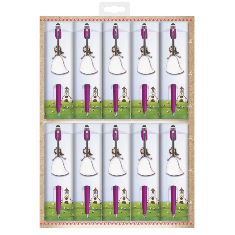 Pack 10 Bolígrafos + Funda 460216-B