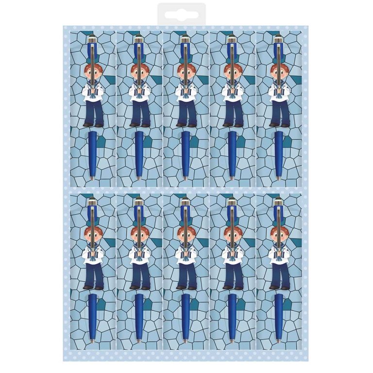 Pack 10 Bolígrafos + Funda 460975-B