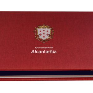 Placa protocolo institucional con estuche ED0090