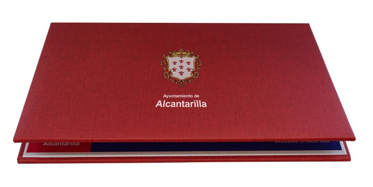 Placa protocolo institucional con estuche ED0090