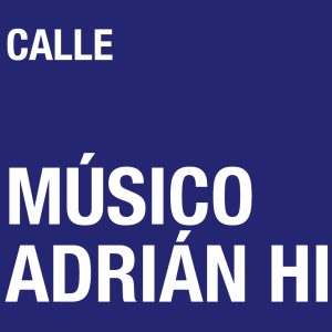 Placa de calle Institucional ED0060