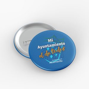 Chapa Alfiler 5,9 cm DM80221