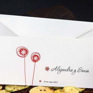 TARJETA DE BODA 100509