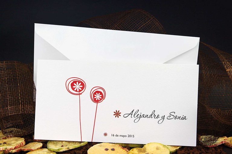 TARJETA DE BODA 100509