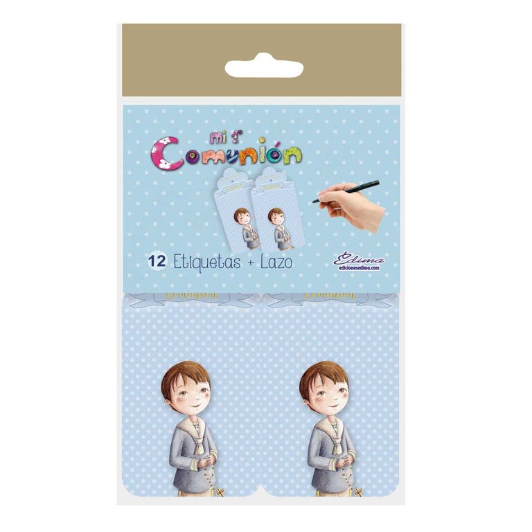 Pack Bolsa 12 Etiquetas + LAZO 410841