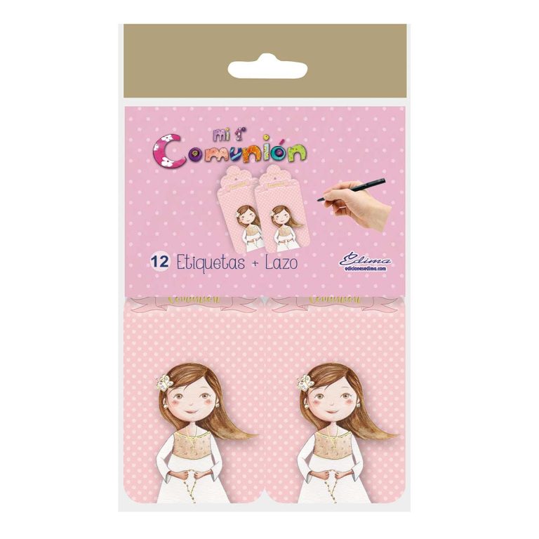 Pack Bolsa 12 Etiquetas + LAZO 410842