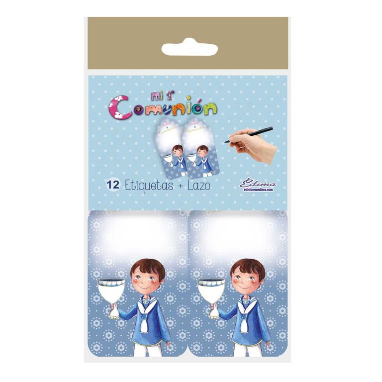 Pack Bolsa 12 Etiquetas + LAZO 410843