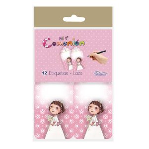 Pack Bolsa 12 Etiquetas + LAZO 410844