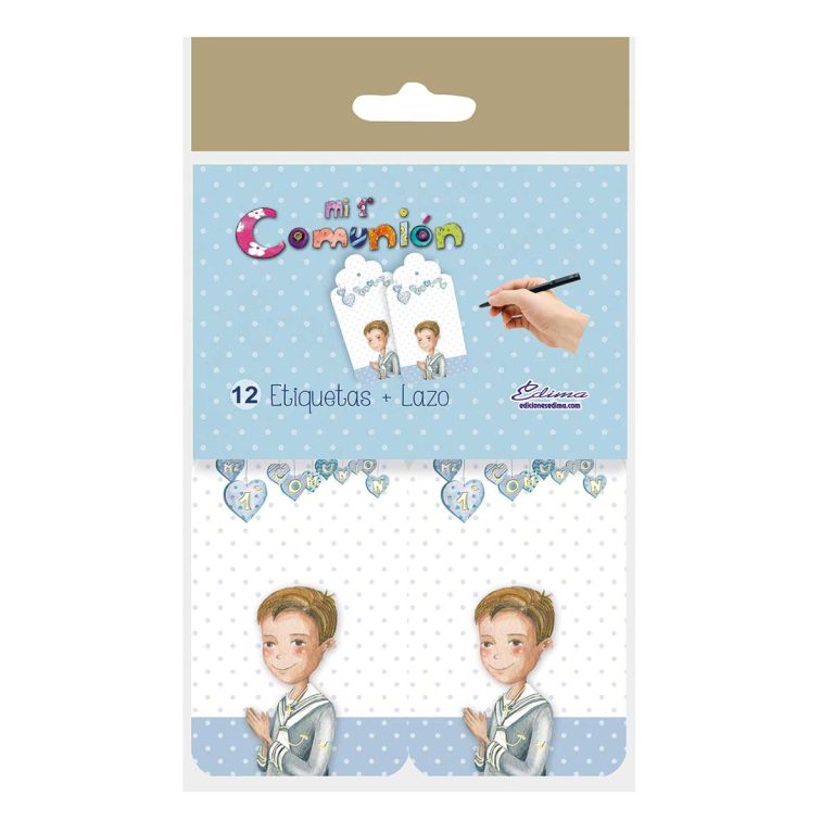 Pack Bolsa 12 Etiquetas + LAZO 410981