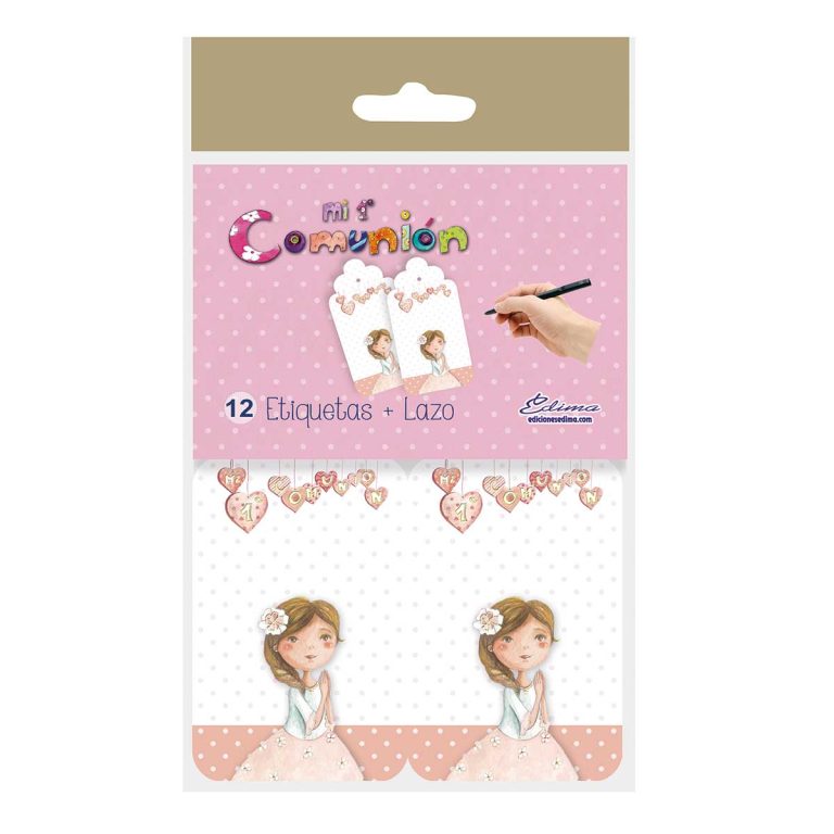 Pack Bolsa 12 Etiquetas + LAZO 410982