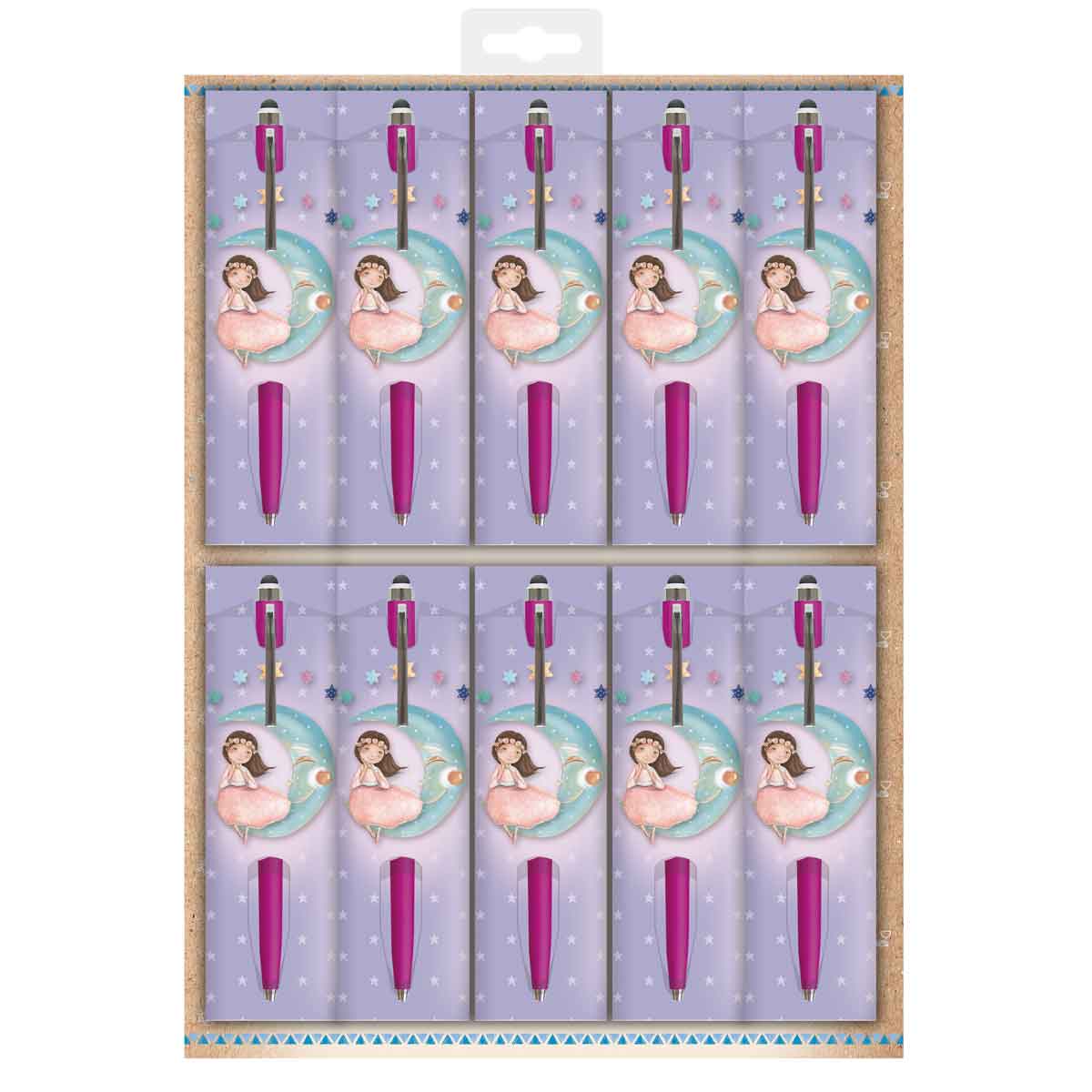 Pack 10 Bolígrafos + Funda