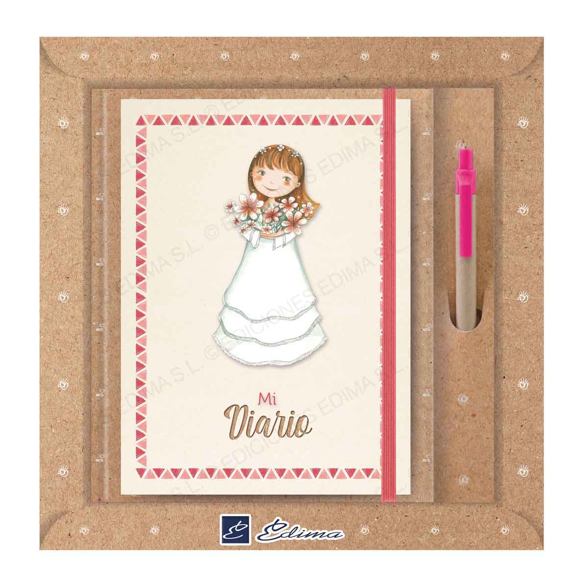 Diario Comunión + Bolígrafo Touch