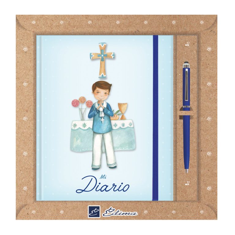 Diario Comunión + Bolígrafo Touch