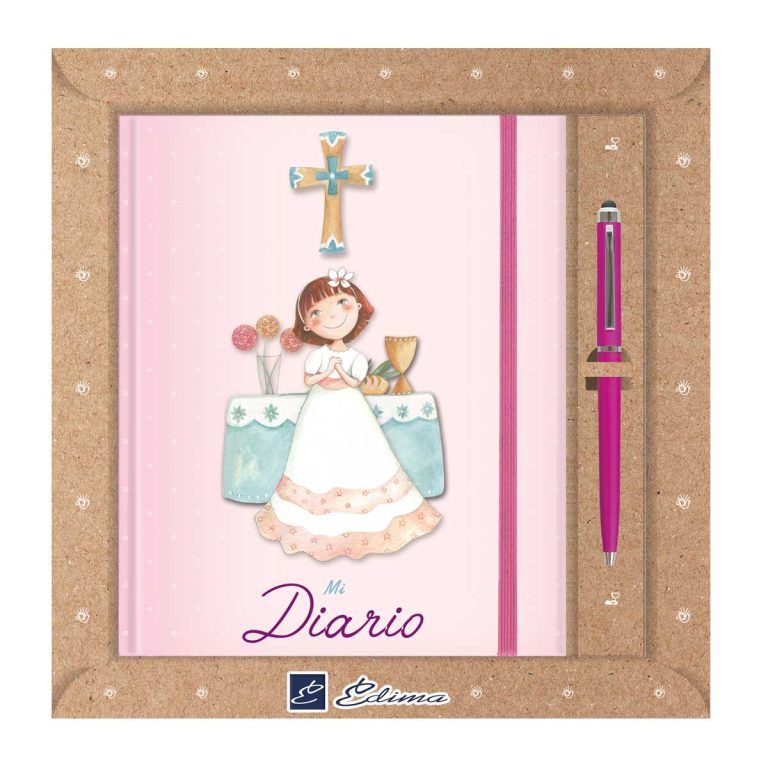 Diario Comunión + Bolígrafo Touch