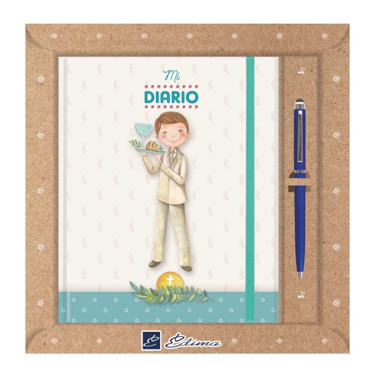 Diario Comunión + Bolígrafo Touch