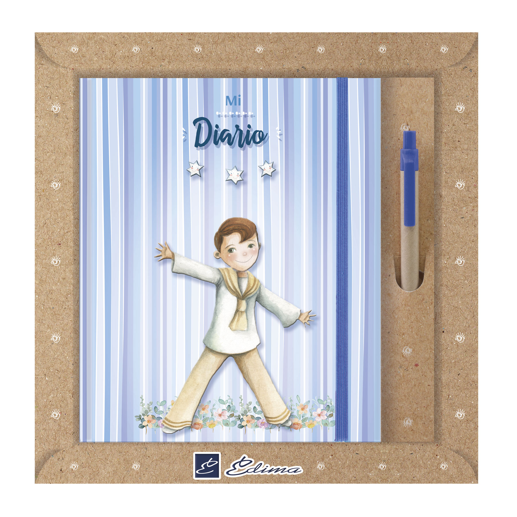 Diario Comunión + Bolígrafo Touch