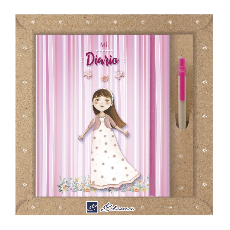 Diario Comunión + Bolígrafo Touch