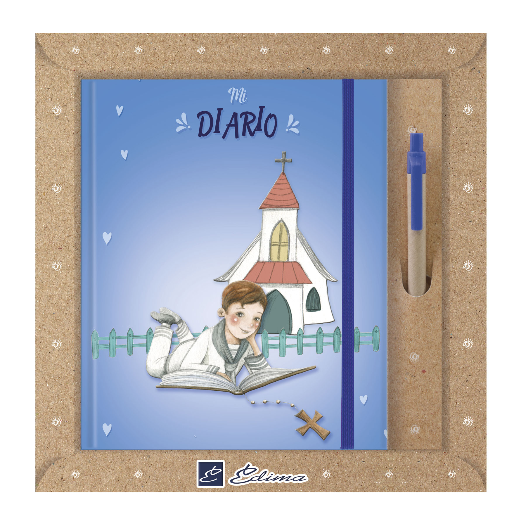 Diario Comunión + Bolígrafo Touch