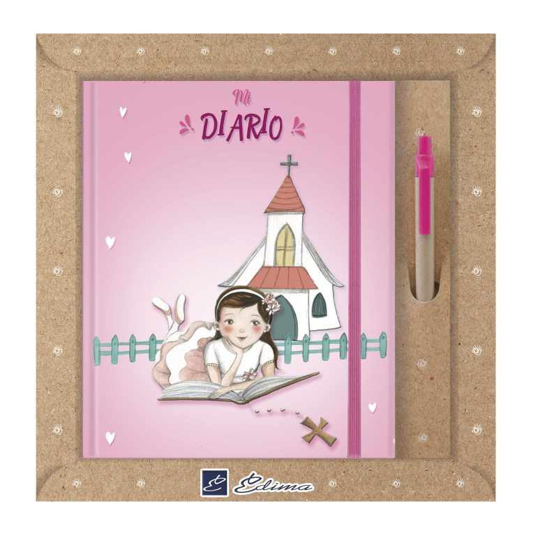 Diario Comunión + Bolígrafo Touch
