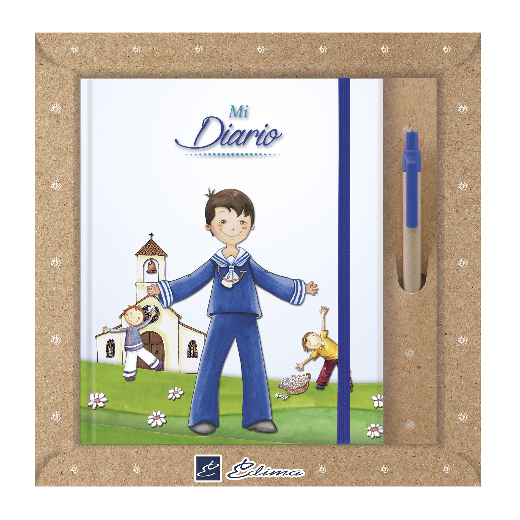 Diario Comunión + Bolígrafo Touch