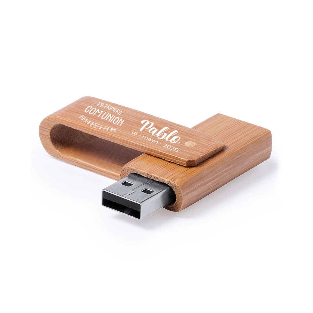 Memoria USB 16GB BAMBÚ