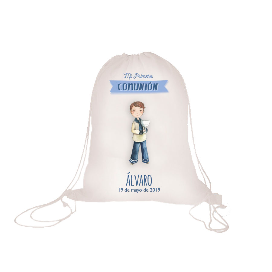 Mochila Blanca Especial Sublimación