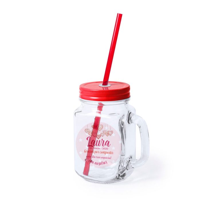 Jarra de Cristal con Tapadera VINILO