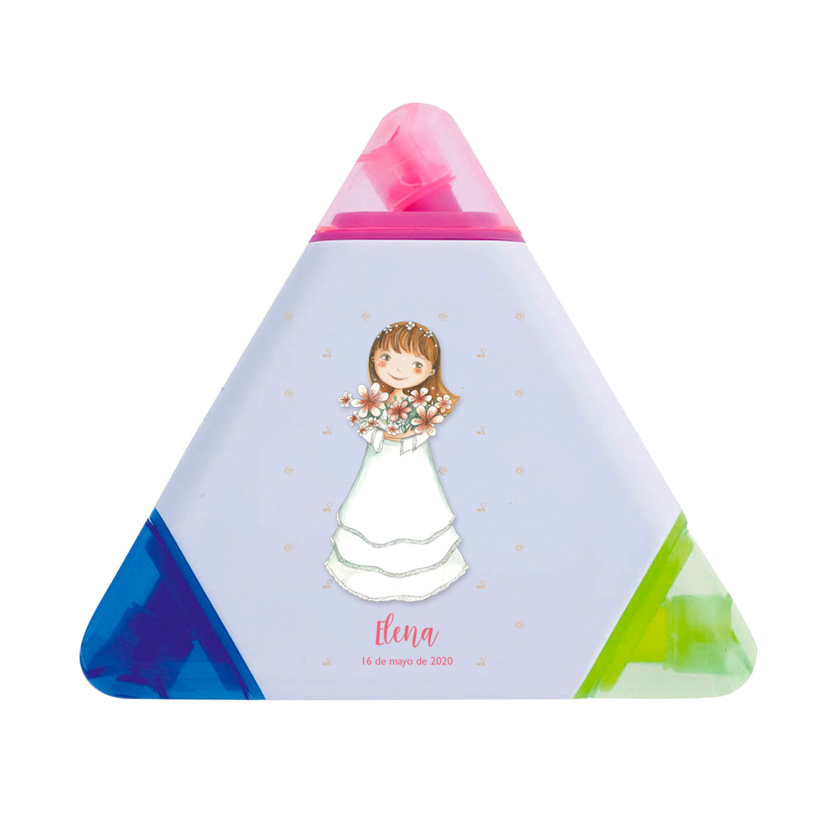 Marcador Fluorescente 3 colores