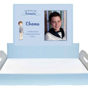 Bandeja Azul Personalizada Foto