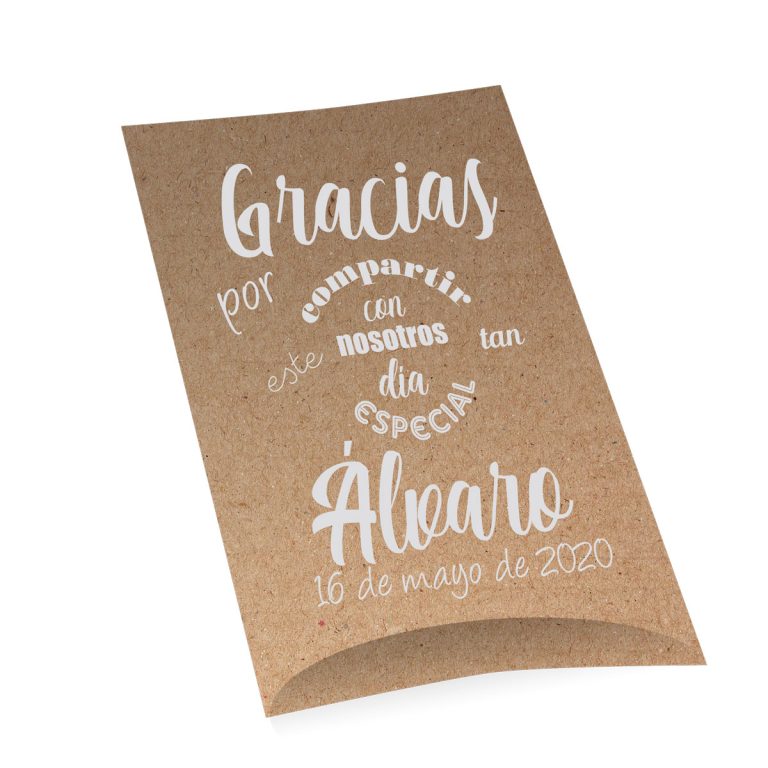 Comba Madera + Estuche Kraft