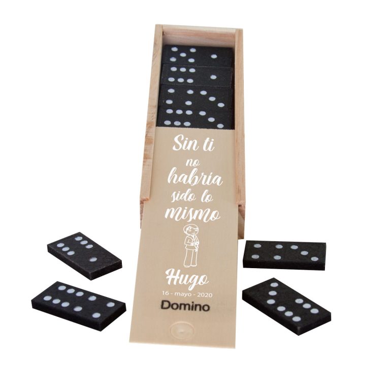 Dominó Estuche Madera
